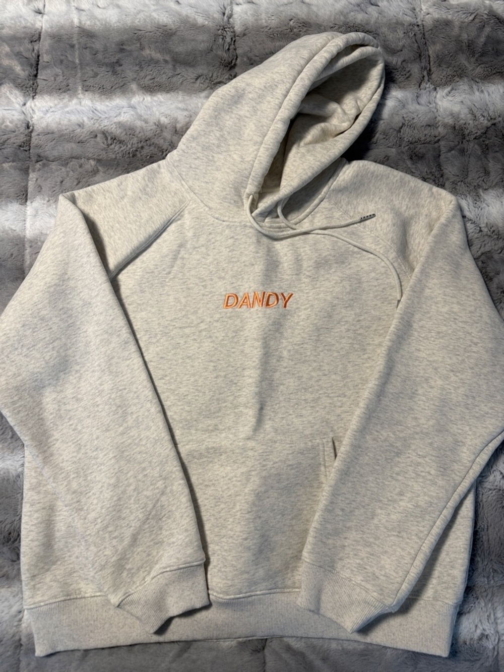 Women's Light Gray Pullover Hoodie